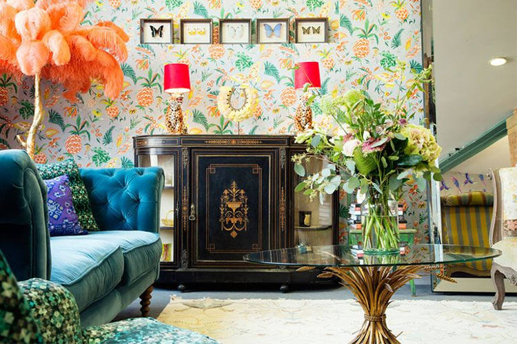 Orlando Lisbona handle meets the 2018 floral trend in interior design