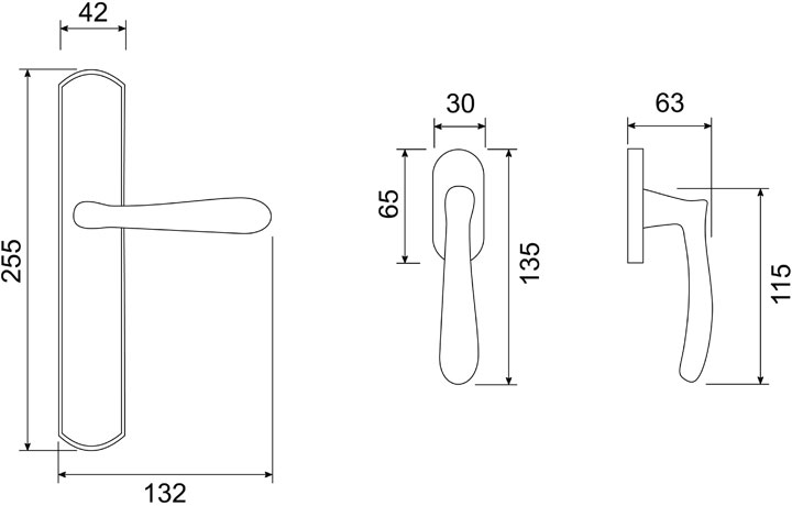 Andromeda - disegno tecnico