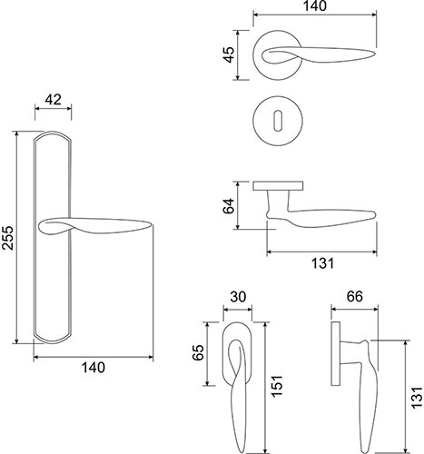 Aquila - disegno tecnico