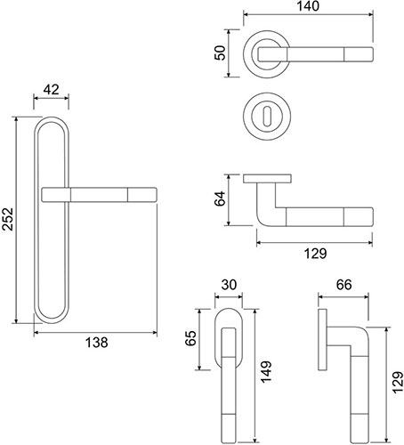 Cigno - disegno tecnico