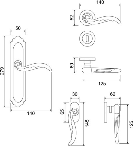 Doha - disegno tecnico