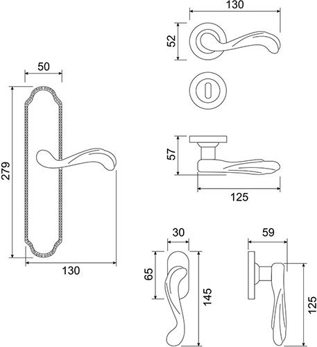 Kuwait - technical drawing