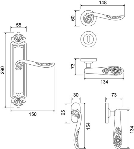 Lisbona - disegno tecnico