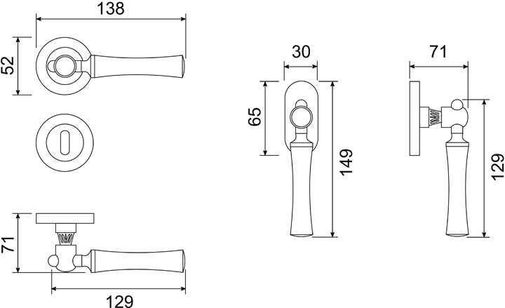 Londra - technical drawing