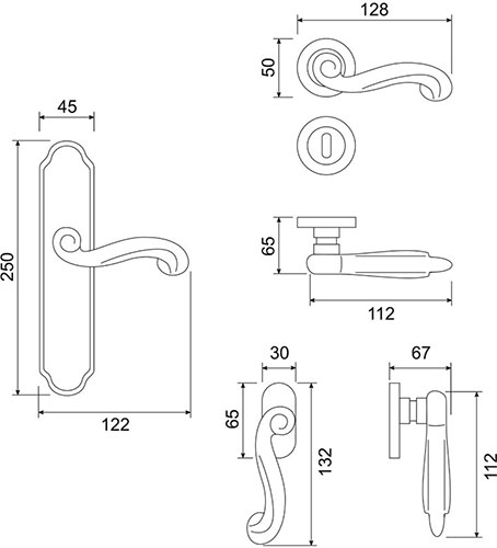 Manama - technical drawing