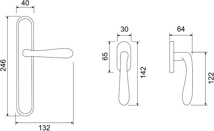 Marte - technical drawing