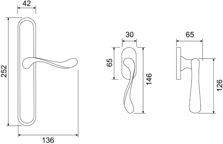 Tucano - technical drawing